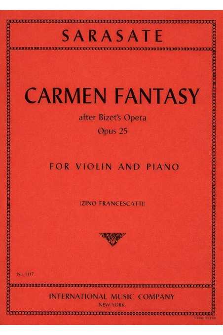 Sarasate Carmen Fantasy for Violin (IMC)