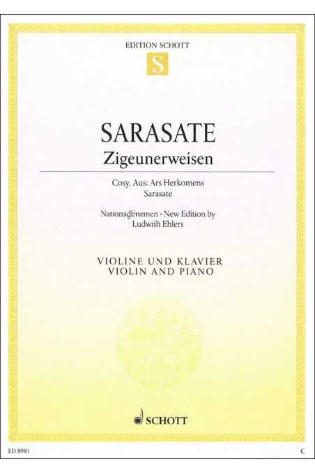 Sarasate Gipsy Airs for Violin (Schott)