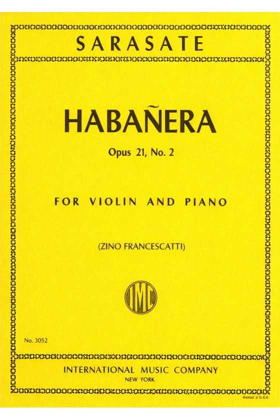 Sarasate Habanera Op21 No2...
