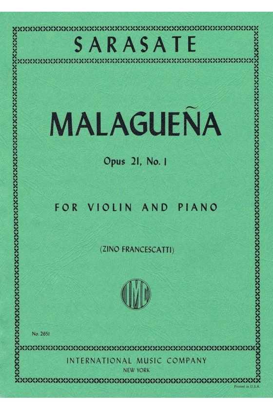 Sarasate Malaguena For...