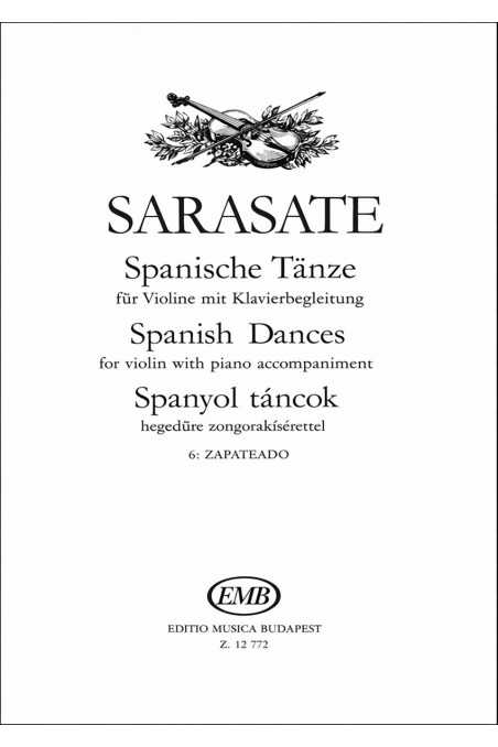 Sarasate Zapateado Opus 23 No 2 for violin and piano (EMB)