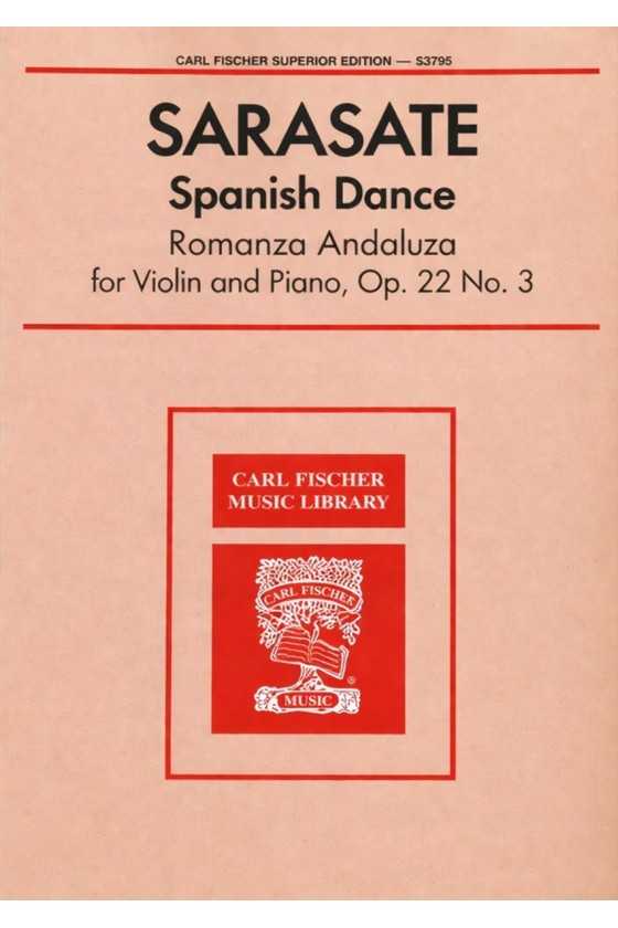 Sarasate, Spanish Dance for...