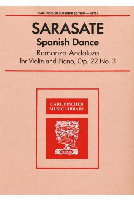 Sarasate, Spanish Dance for violin (Carl Fischer)