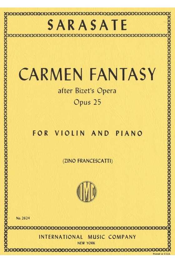 Sarasate Carmen Fantasy...