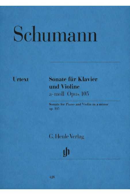 Schumann Violin Sonata in A minor Op. 105 (Henle)