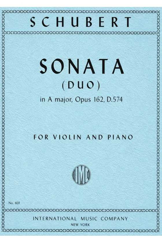 Schubert, Sonata (Duo) in A...