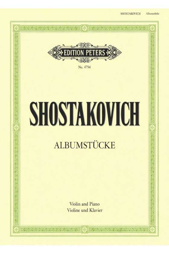 Shostakovich Albumstucke...
