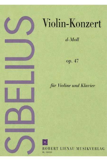 Sibelius, Violin Concerto In D Minor Op. 47 (Robert Lienau Musikverlag)