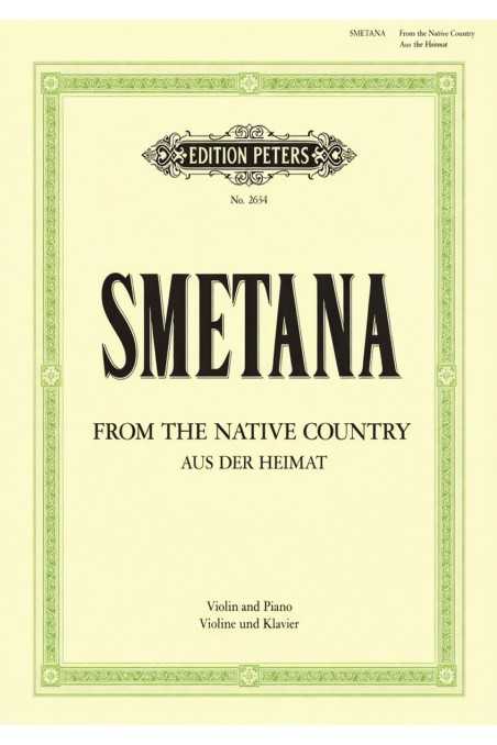 Smetana, Aus Der Heimat 'From The Native Country (Peters)
