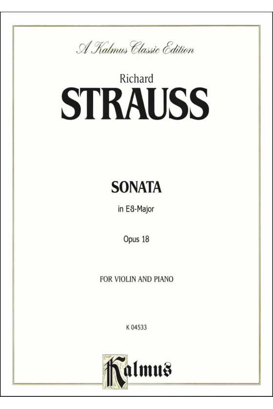 Strauss Sonata In E Flat...