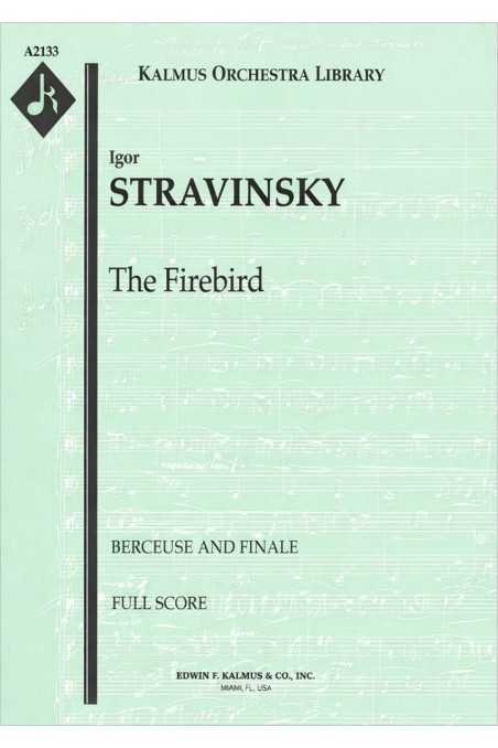 Stravinsky Berceuse From The Firebird (Kalmus)