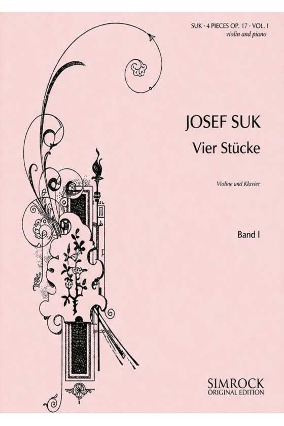 Suk, 4 Pieces Op17 Book 1...