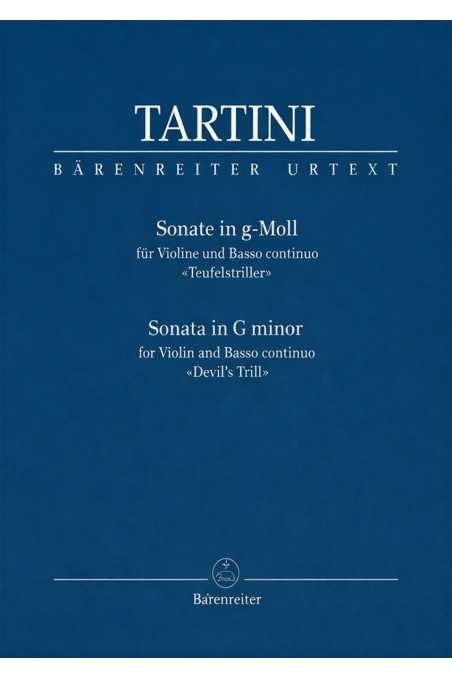 Tartini, Sonata in G Minor De Devil's Till (Barenreiter)