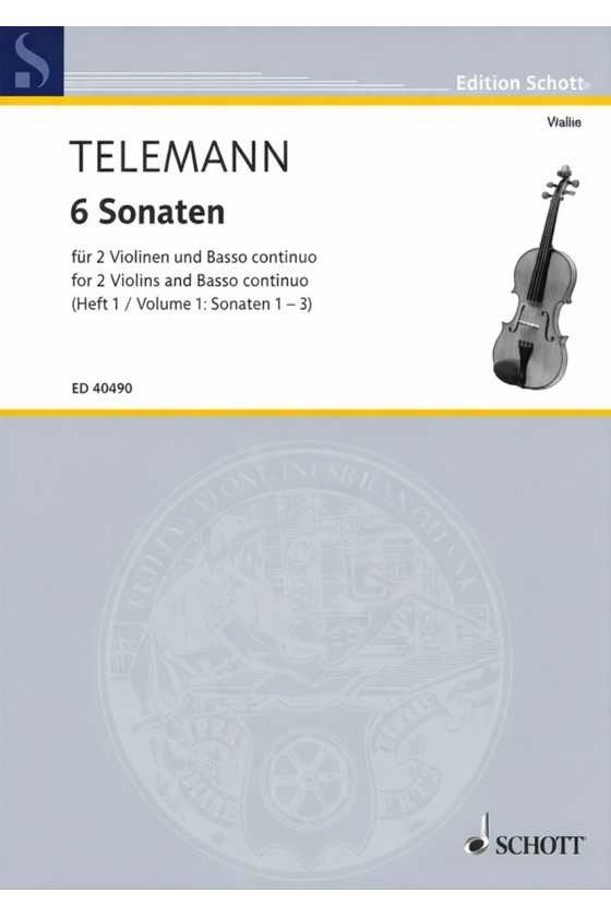 Telemann 6 Sonatas For...