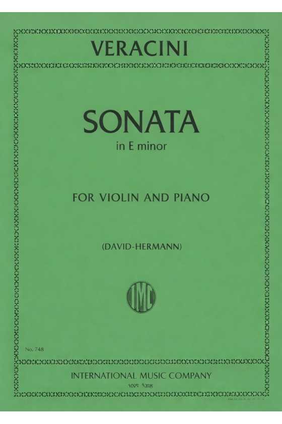 Veracini Sonata E Minor Op2...