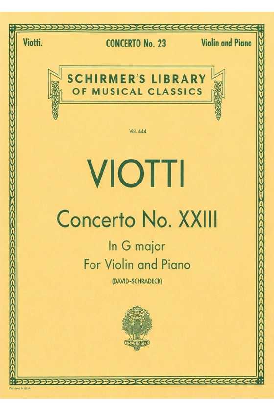 Viotti Concerto No. 22 In A...