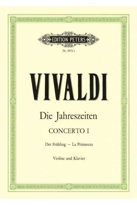 Vivaldi Concerto No1 Spring (Die Jahreszeiten) For Violin (Peters)