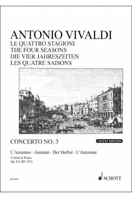 Vivaldi Concerto No. 3 'Autumn' (Peters)