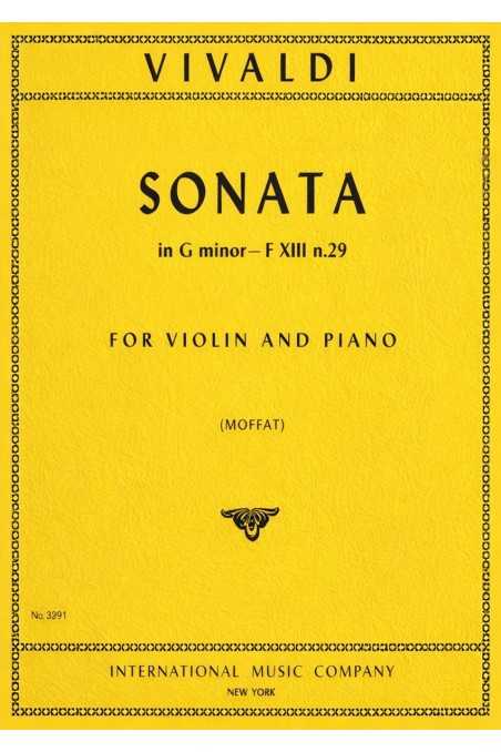 Vivaldi Sonata In G Minor For Violin (IMC)