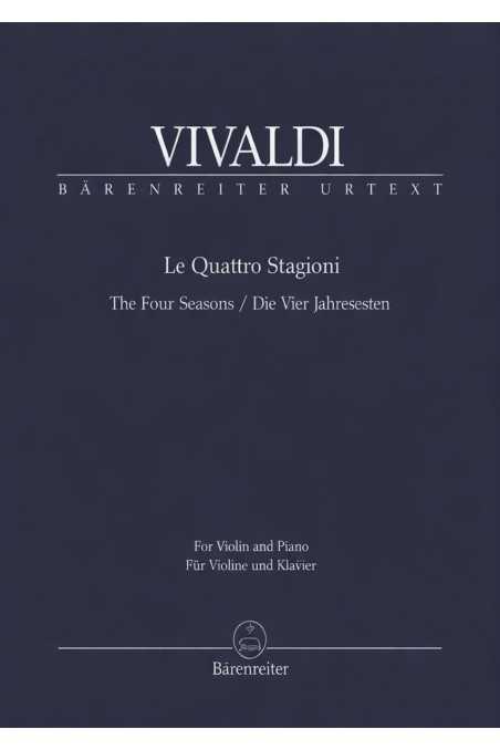 Vivaldi The Four Seasons For Violin (Barenreiter)