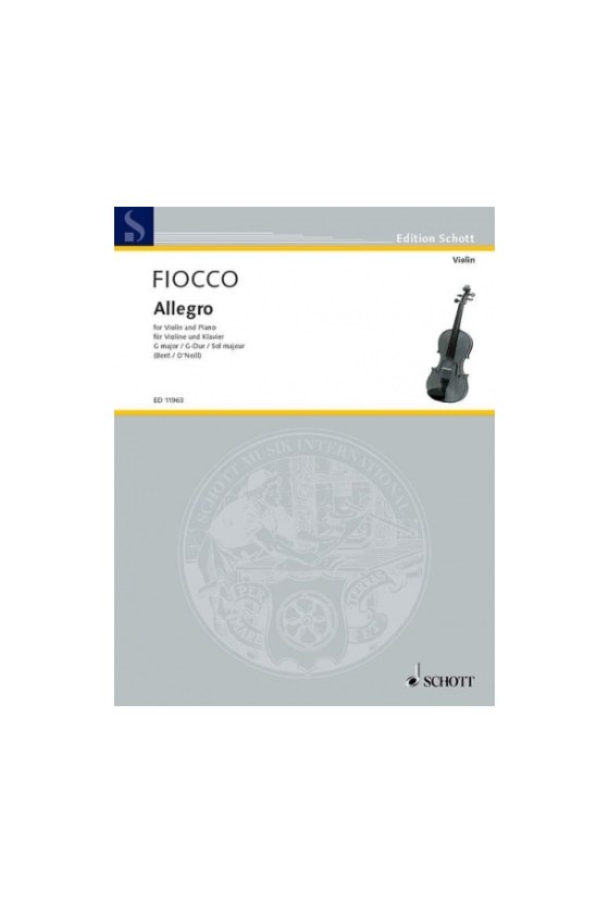 Fiocco, Allegro for Violin...