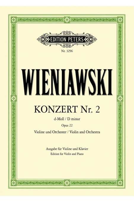 Wieniawski Konzert Nr 2 In D Min Op 22 (Peters)