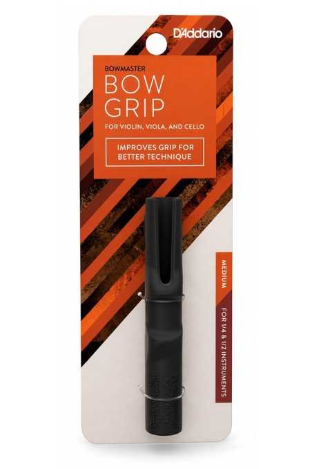 D'Addario (Super-Sensitive) Bowmaster Bow Grip for Violin, Viola, and Cello