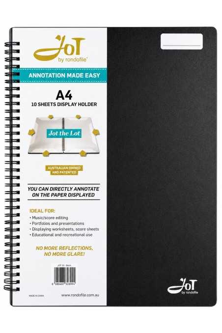 Rondofile Music "Jot" Display Folder- 10 page