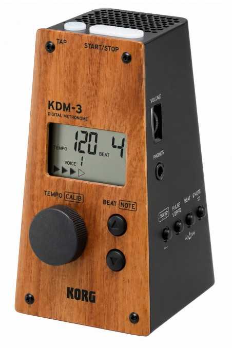 Korg KDM-3 Metronome Wooden finish