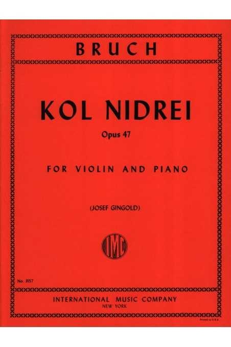 Bruch, Kol Nidrei Op.47 for Violin (IMC)
