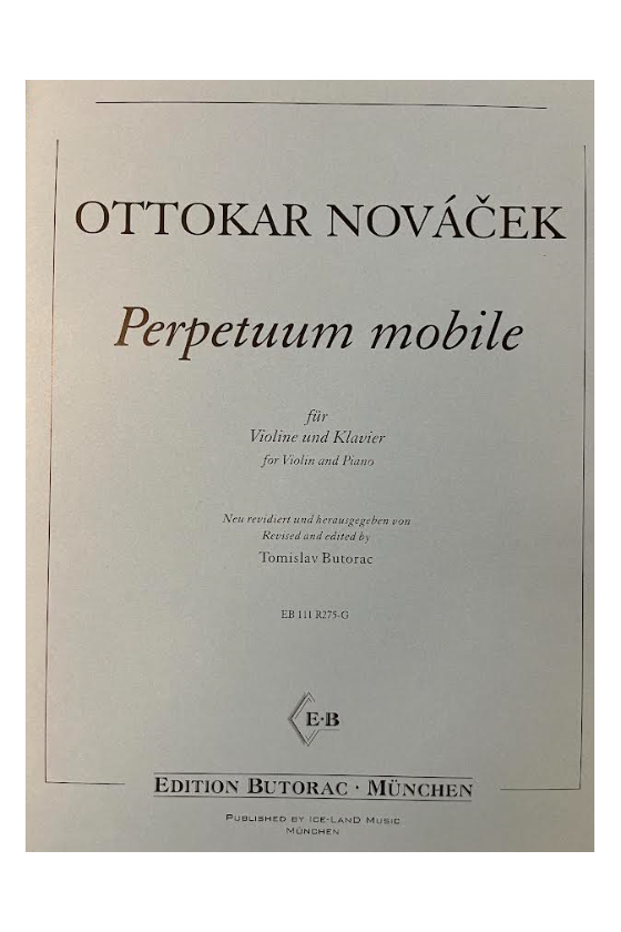 Novacek, Perpetuum Mobile...