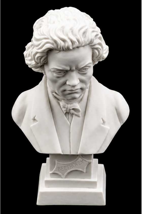 Crushed Marble Bust 11cm -...