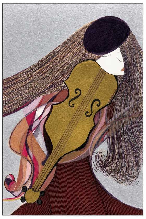 Music Theme Greeting Card...