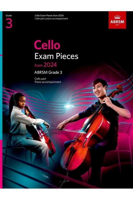 Cello Exam Pieces from 2024...
