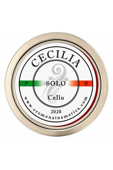 Cecilia Solo Cello Rosin Half Cake