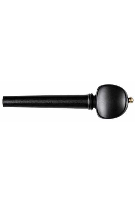 Violin Ebony Peg With Brass Ball- Swiss Model