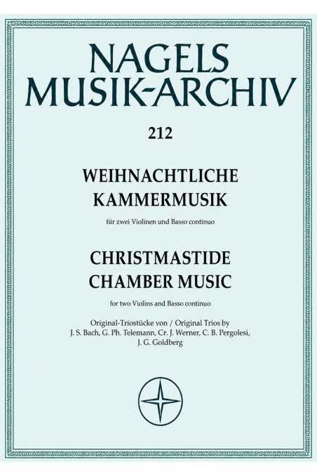 Christmastide Chamber Music For Two Violins And Basso Continuo (Baerenreiter)