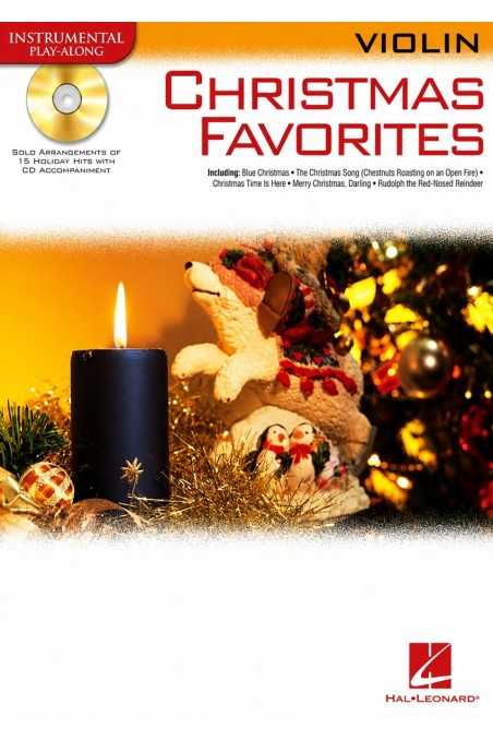 Christmas Favorites Violin Instrumental Play-along (Hal Leonard)