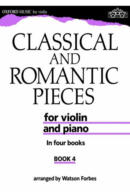 Classical and Romantic Pieces for Violin Book 4 (Forbes)