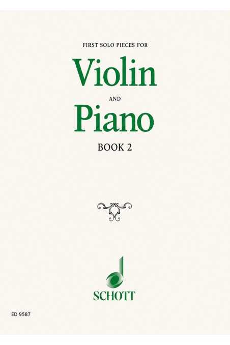 First Solo Pieces for Violin Bk 2