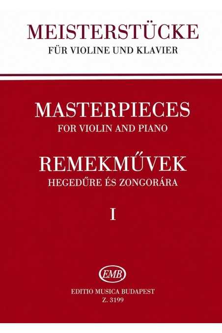 Masterpieces 1 for Violin & Piano (EMB)