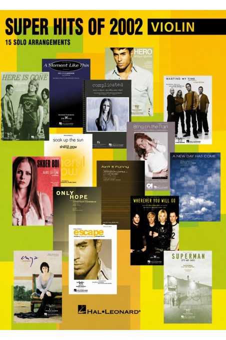 Super Hits of 2002 for Violin