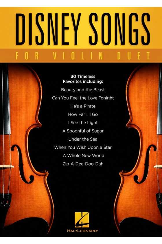 Disney Songs for Violin Duet