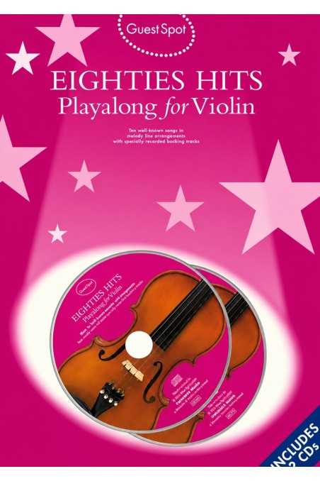 Eighties Hits Playalong For Violin (Wise)