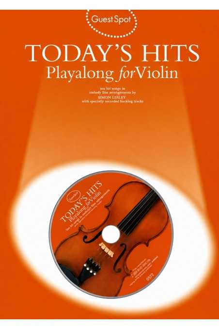 Today's Hits Playalong For Violin (Wise)
