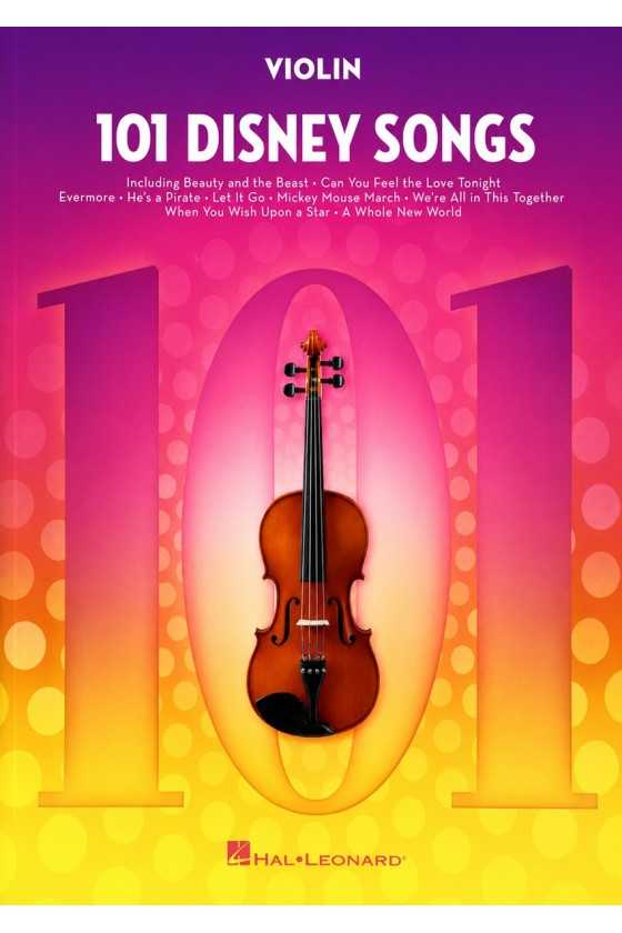 101 Disney Songs Violin...