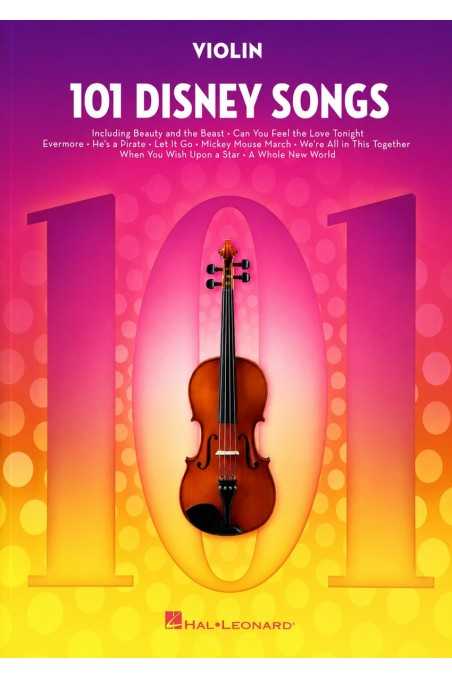 101 Disney Songs Violin Book (Hal Leonard)