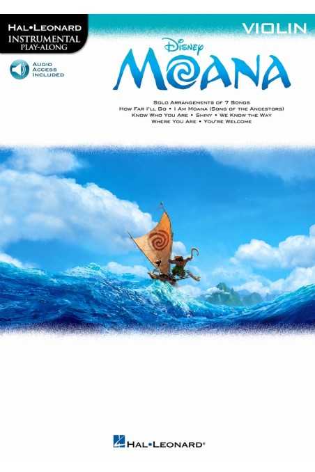 Disney's Moana-Solo arrangements for violin (Hal Leonard)