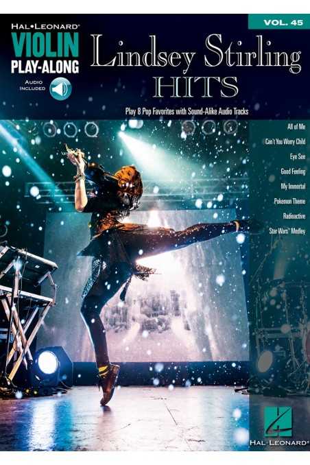 Violin Play-Along: Lindsey Stirling Hits Vol 45 (Hal Leonard)