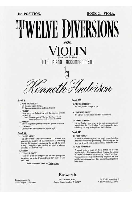 Anderson Twelve Diversions...